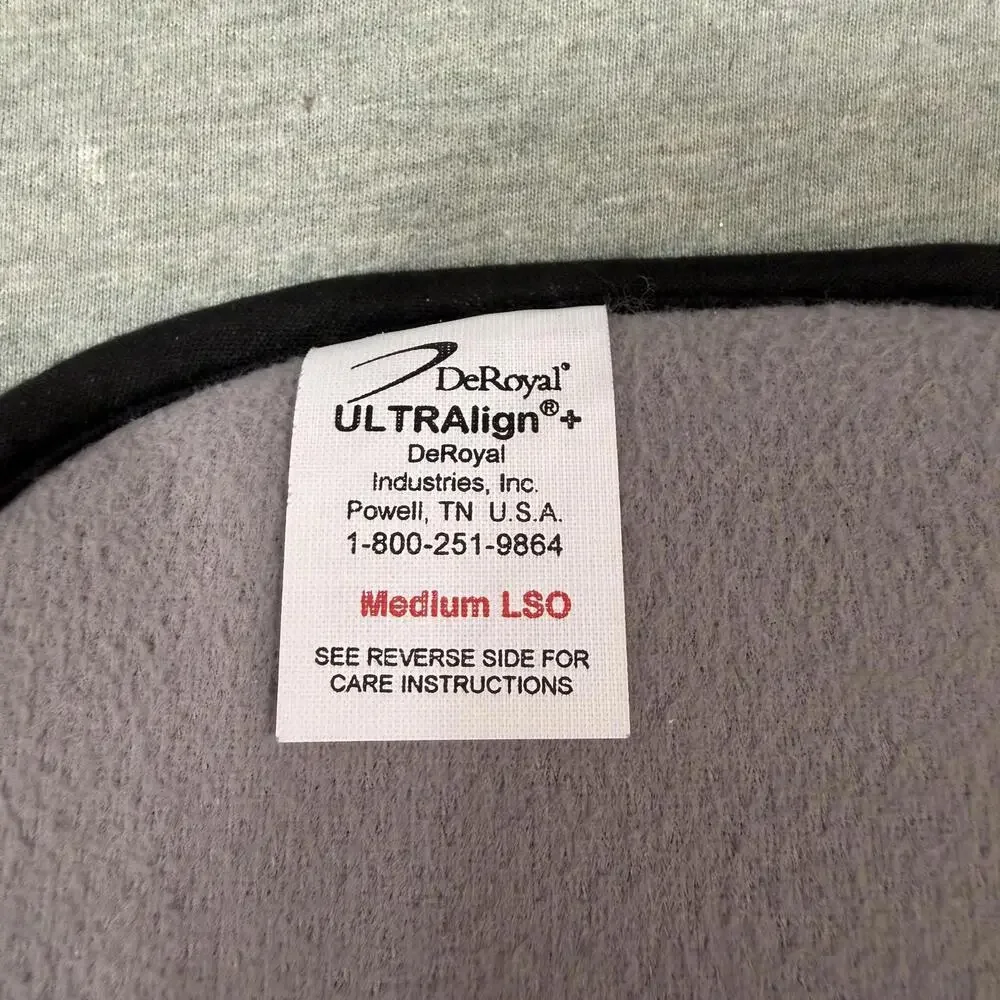 DEROYAL‎ ULTRAlign +  Support Back BOA BRACE, Size Medium LSO